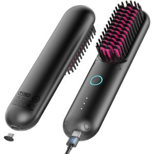 TYMO Porta Cordless Hair Straightener Brush