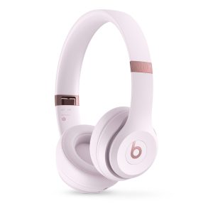 Beats Solo 4 On-Ear Wireless Headphones-Cloud Pink
