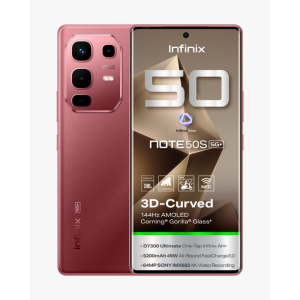 Infinix Note 50s Dual SIM 8GB RAM 256GB 5G - Middle East Version