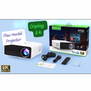 Smartbarry HT22 8k Display Projector with Wifi and Bluetooth